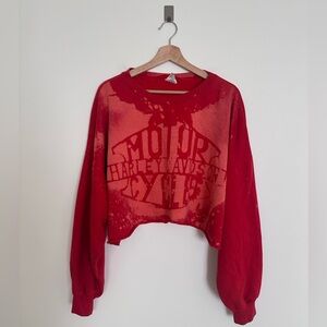 Harley-Davidson Red Crop Top
